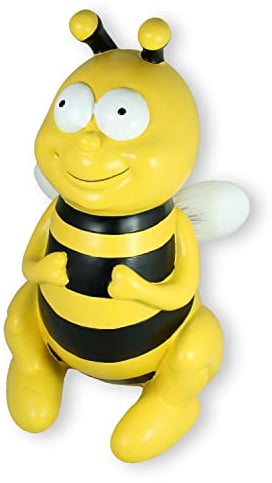 colourliving Bienen Figur sitzend 45 cm Bienen Deko Bienen groß Gartenfigur Biene