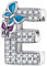 LNQOBU Ciondolo con Lettera Dell'alfabeto in Argento Sterling 925 Charm Bead con A-Z Pendente con Zirconia 5A Compatibile con Pandora e Europei Bracciale Collane da Donna