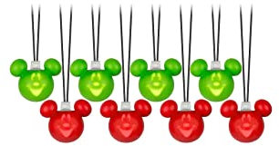 Gemmy Battery Operated Holiday Singing Light Set - Mouse (Set of 8 Lights)
