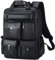 TIDING Arbeit Rucksack Herren Leder Tagesrucksack Fit 15.6 zoll Laptop Business Taschen Schulrucksack Daypacks, Schwarz