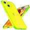 NALIA Translucent Neon Cover compatible with iPhone 15 Case, Transparent Colorful Shiny See Through Phonecase, Slim Anti-Yellow Glossy Silicone Protective Coverage, Shockproof Backcover, Color:Yellow