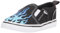 Vans Jungen Unisex Kinder Asher V Sneaker, Flame Black/White, 21 EU