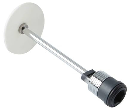 Milano Anthracite Radiator Over-Nut Flow Diverter - 3/4 Inlet