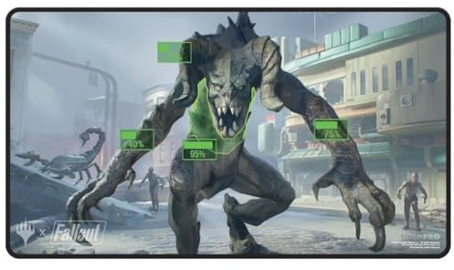 Spielmatte Ultra PRO - MTG x Fallout (V.A.T.S.)
