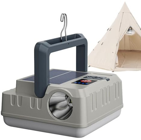 Lampes solaires d'extérieur, lampes solaires de camping | Lumière extérieure étanche,Lampe de travail solaire d'extérieur, accessoires de Camping portables et étanches pour le Camping et la randonnée