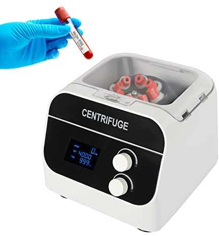 Centrifugeuse Laboratoire 8 x 20 ml Centrifugeuse de table LCD 4000 tr/min Centrifugeuse de laboratoire Affichage numérique Centrifugeuse de laboratoire