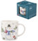 Altom Design Weihnachtsbecher Weihnachtstasse Kaffebecher Teetasse Becher Weihnachten 400ml in Geschenkbox (Schneemann)