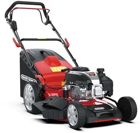 SISTEMA® – Tagliaerba semovente con motore a benzina 131cc OHV DG550Li,E Start, Taglio 46cm | Mod. SPL-TR 460-131-E