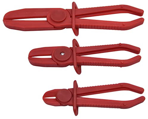 3pcs Schlauch Pinch Zange Bremslinie Bremsklemme Nylon -Werkzeug -Set Kit für die Werkstattfabrik -Firma Klemm: Smoot Schlauch Pinch PliRshose Bremsclamppinch Pliersfuel Brems Clamppinch