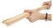 60 cm x 6 mm, 100 Stück lange Holzspieße, Schaschlik, Tornado, Kartoffel, Bambusspieß, Naturholz, Grillnadel, Aufkleber, Grill