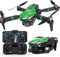 TTROARDS Dron con Cámara 4K para Adultos, Evitación de Obstáculos de 270°, Motor sin Escobillas, Dron RC Quadcopter con Posicionamiento por Flujo Óptico, Resistencia al Viento de Nivel 3 (Verde)