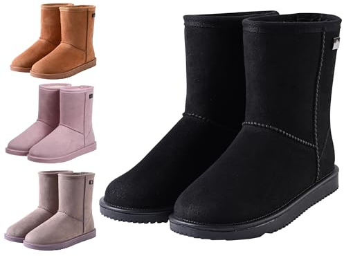 Imperial Riding Damen Stable Boots Irhfreezy Schneestiefel, Schwarz Ohne Schmutzfänger, 40 EU