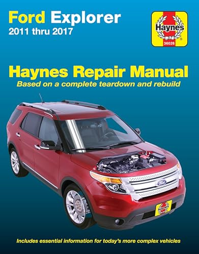 Hayne's Ford Explorer 2011 Thru 2017 Automotive Repair Manual