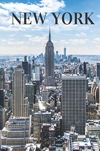 New York: Notebook with image of the city for everybody, Notebook for Drawing and Writing (Colorful & Clasic Cover, 110 Pages, Blank, 6 x 9) (City Notebooks)