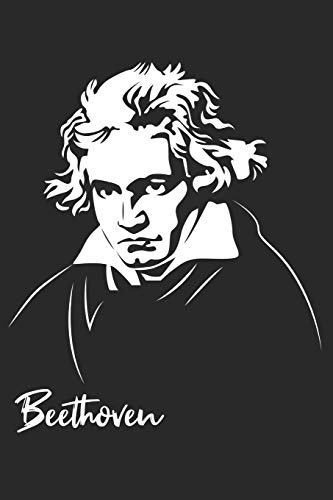 Beethoven: A5 Notenblätter Sheet Musiknoten I Ludwig Van I Pianist I Symphonie I Klassik I Musik I Komponist I Orchester I Beethovens Fünfte I Bonn I Geschenk
