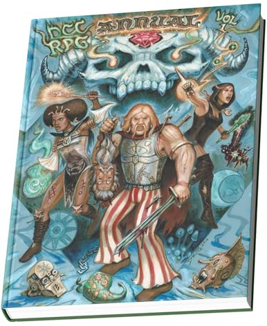 Goodman Games DCC RPG Annual HC, Dungeon Crawl Classics RPG | Hardcover DCC RPG supplement with magic, quests, Judge rules, monsters, magic items and moustache rules; ages 14+