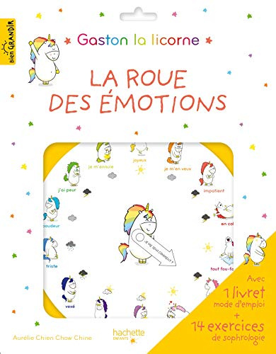 Pochette la roue des emotions de gaston: La roue des émotions. Avec 1 livret mode d'emploi + 14 exercices de sophrologie