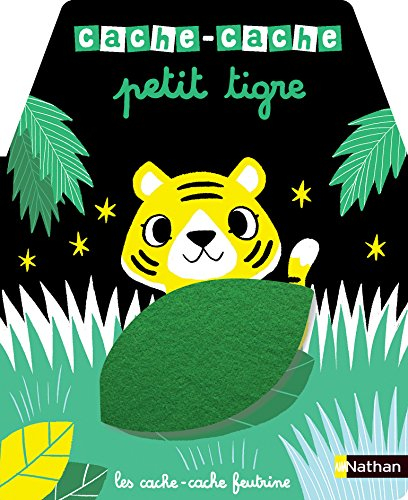 Cache-cache petit tigre - Livre matière - éveil - Dès 6 mois