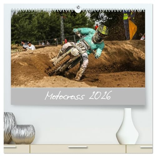 Motocross 2026 (hochwertiger Premium Wandkalender 2026 DIN A2 quer), Kunstdruck in Hochglanz: Motocross vom feinsten (CALVENDO Sport)