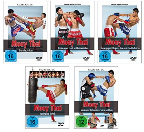 Muay Thai - Die komplette Serie über die Techniken und das Training: Grundtechniken, Konter, Training, Technik und Training mit Weltmeistern