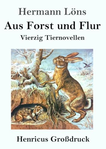 Aus Forst und Flur (Großdruck): Vierzig Tiernovellen