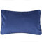 McAlister Textiles Matter Samt | Kissenbezug für Sofakissen in Marineblau | 60 x 40cm | erhältlich in 25 Farben | griffester Samt edel paspeliert | Kissenhülle für Samtkissen