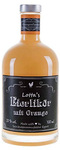 Lotta´s Eierlikör mit Orange 0,70l