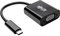 Tripp Lite U444-06N-VB-AM USB-C (Type-C) to VGA Adapter, USB 3.1 Gen 1, Thunderbolt 3 Compatible, 1080p, M/F, Negro Adaptador de Cable