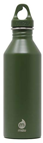Mizu M8 Stainless Steel Water Bottle, Army Green, 750ml