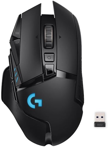 Logitech G502 Lightspeed Wireless Gaming Mouse - Black