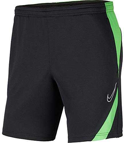 Nike Kids' Academy Pro Knit Short KP, Anthracite/Green Strike/(White), M