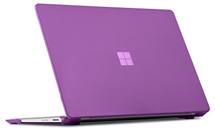 mCover Hard Shell Case Compatible with 13.5-inch Microsoft Surface Laptop 1/2 / 3/4 / 5 Computer with Alcantara Material Keyboard (Not for Metal Keyboard) -Purple