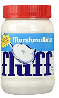 Marshmallow Fluff - Vegetarische Marshmallows - Glutenfrei - Ideal für Kuchen, Smores und als Kinder-Leckerli, 213 g