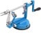 Apple Peeler Slicer Corer 3 In 1, Potato Peelers, Stainless Steel Heavy Duty with Suction Cup Base (Blue)