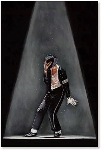 DIY Erwachsene Und Kinder Diamant Malerei Painting Kits Vollbohrer Michael Jackson 5d Strass Bild Kristall Kunsthandwerk 23.6x35.4(60x90cm) Kein Rahmen