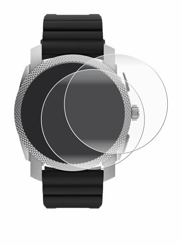 brotect Protection Intégrale 3D Incurvé pour Fossil Gen 6 Hybrid Machine (45mm) (2 Pièces) - Couverture Complète, Film Protection Écran