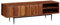 Finebuy Lowboard Sheesham Massivholz 123x42x35 cm TV-Kommode mit Zwei Türen, Design TV-Schrank Hoch, Fernsehtisch Fernsehschrank Modern, Fernsehkommode Wohnzimmer