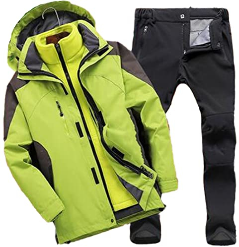 Disimlarl Damen Skijacke + Hose Damen Ski Set Snowboardjacke und Hose, 5, Small