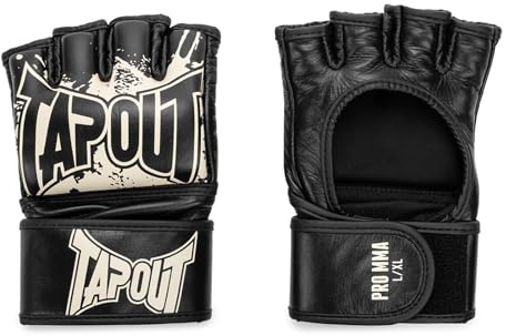 Tapout MMA Pro Fight Handschuhe aus Leder (1 Paar) PRO MMA