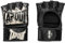 Tapout MMA Pro Fight Handschuhe aus Leder (1 Paar) PRO MMA, Black/Ecru, L, 960005