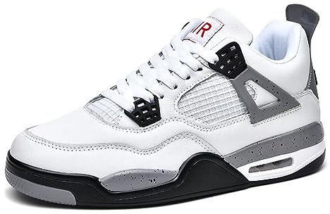Uomo Donna Scarpe da Skate Classiche Air 4 Retro Scarpe da Skate Fitness Formatori Basket Casual Scarpe da Ginnastica da Lavoro Corsa a Piedi Zapato