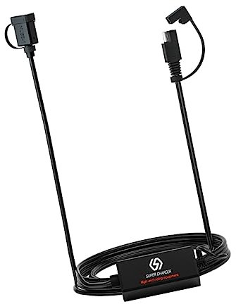 Holibanna Sae to Usb Adapter Motorbike Gps Charger Dc Smart Phone Tablet Charger