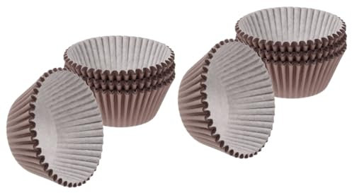 TOPBATHY 200 Stk Öl-Pappbecher-Set Muffinpapier Cupcake-Muffin Cupcakes backformen backform stollen Muffins Geschenkpapier Backzubehör Liner Einweg Tasse Grillmatte Beschichtung Kuchenstand