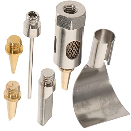 IWOWHERO 1 Satz Spitze eines Gaslötkolbens Lötkolbenspitzen Schweißspitze brandmalkolben set Gas-Schweißwerkzeug Spitze für Lötkolben -Lötkolbenspitze Haushalt Metall