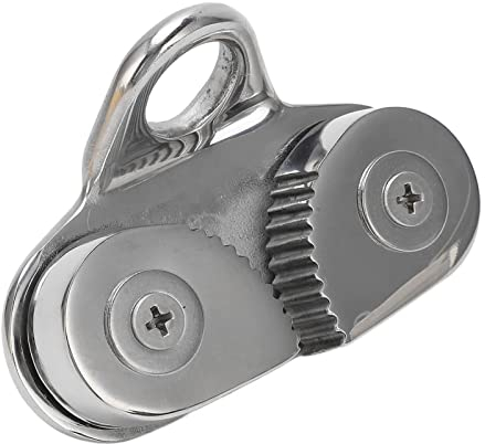 Cam Cleat aus Edelstahl 316, rostfrei, Führungsring Seilführung, geeignet Boote mit 3 bis 15 mm Seil
