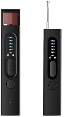 Hoquare Hidden Camera Detector, Portable Anti Spy Detector, Prevent Phone Monitoring, RF Scanner Device for GPS Tracker, Wireless Anti Listening Device for Hotel, Office
