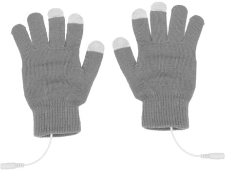 Parliky Warme Handschuhe Für Laptop-Touchscreen Beheizbare Fäustlinge -Handschuhe Aus Power-Baumwolle Für Männer Und Frauen