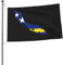 Garten Flaggen Curacao-Flaggenkarte Garten Banner Durable Balkonflagge Lebendige Farbe Personality Flags Für Outdoor Parade Festival 90x152cm