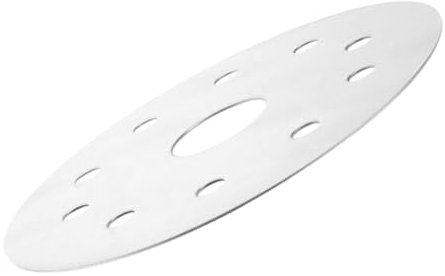 Alipis Edelstahl Wärmeleitplatte Induktionsadapter Für Töpfe Und Pfannen Hitzebeständig Rostfrei Schnelles Erhitzen Energiesparend Für Induktions Gasherde Robust Und Verschleißfest