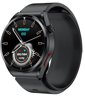 Domars Smart Watch for Men Women,1.39-inch Retina HD Screen,30 Days Battery Life,100+ Sports Modes,30+AP Languages,Provide SpO2/Temperature/Sleep/Uric Acid/Lipids and Other Health Indicators (Black)